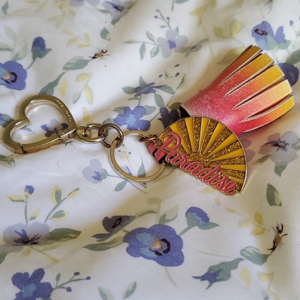 Used Victoria's Secret Tassle Paradise Key Ring